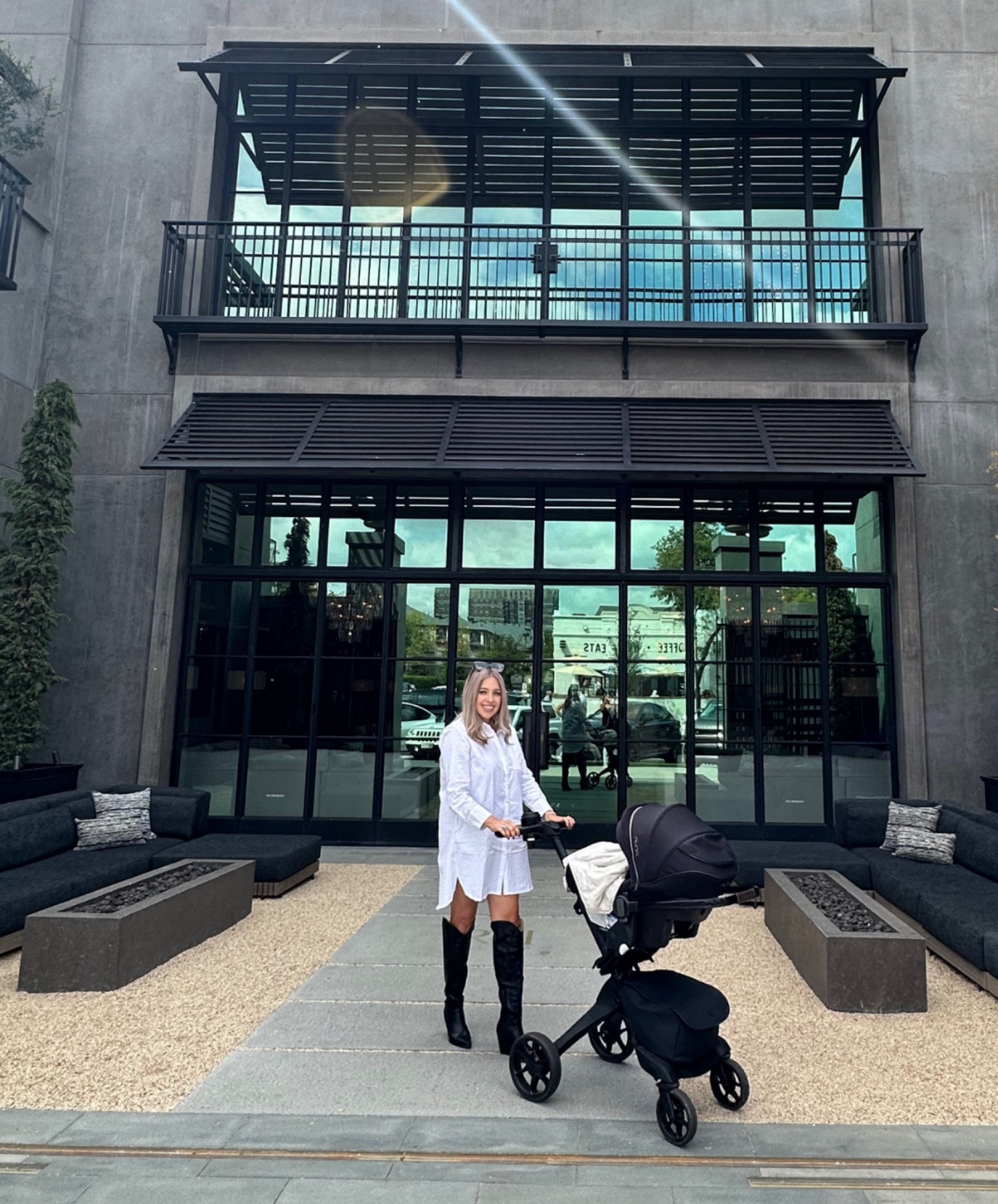 This stroller has become my accessory !  I love the modern aesthetic, meanwhile JT loves the comfort! 

#LTKFamily #LTKTravel #LTKBaby