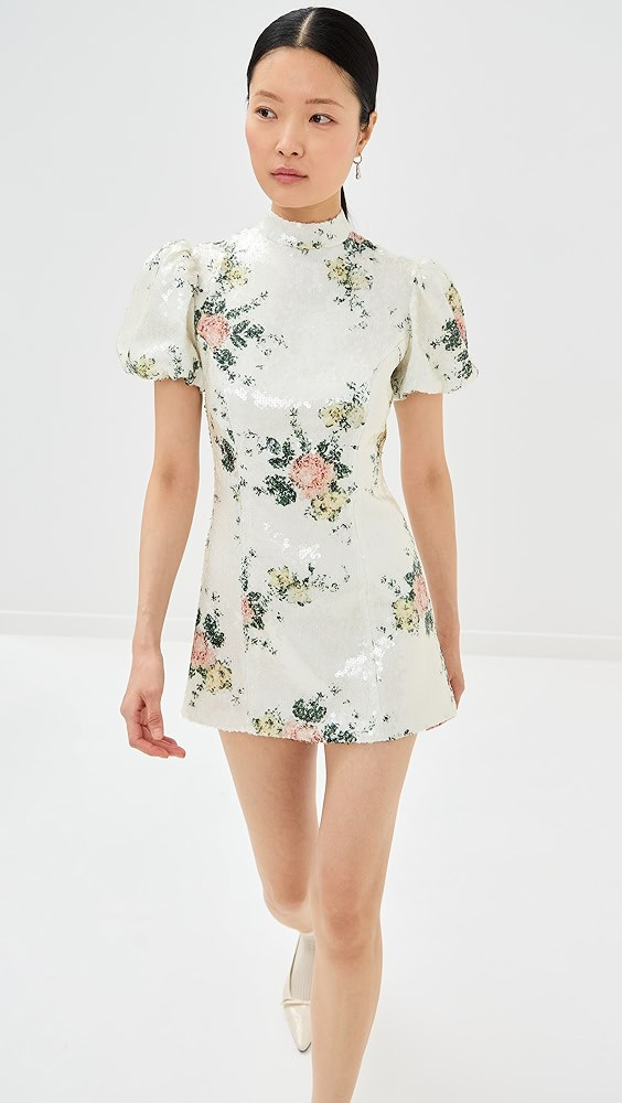 Tanner Fletcher Birdie Floral Sequin Mini Dress | Shopbop | Shopbop