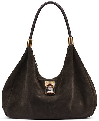 Maelynn Leather Large Hobo Handbag | Macy's