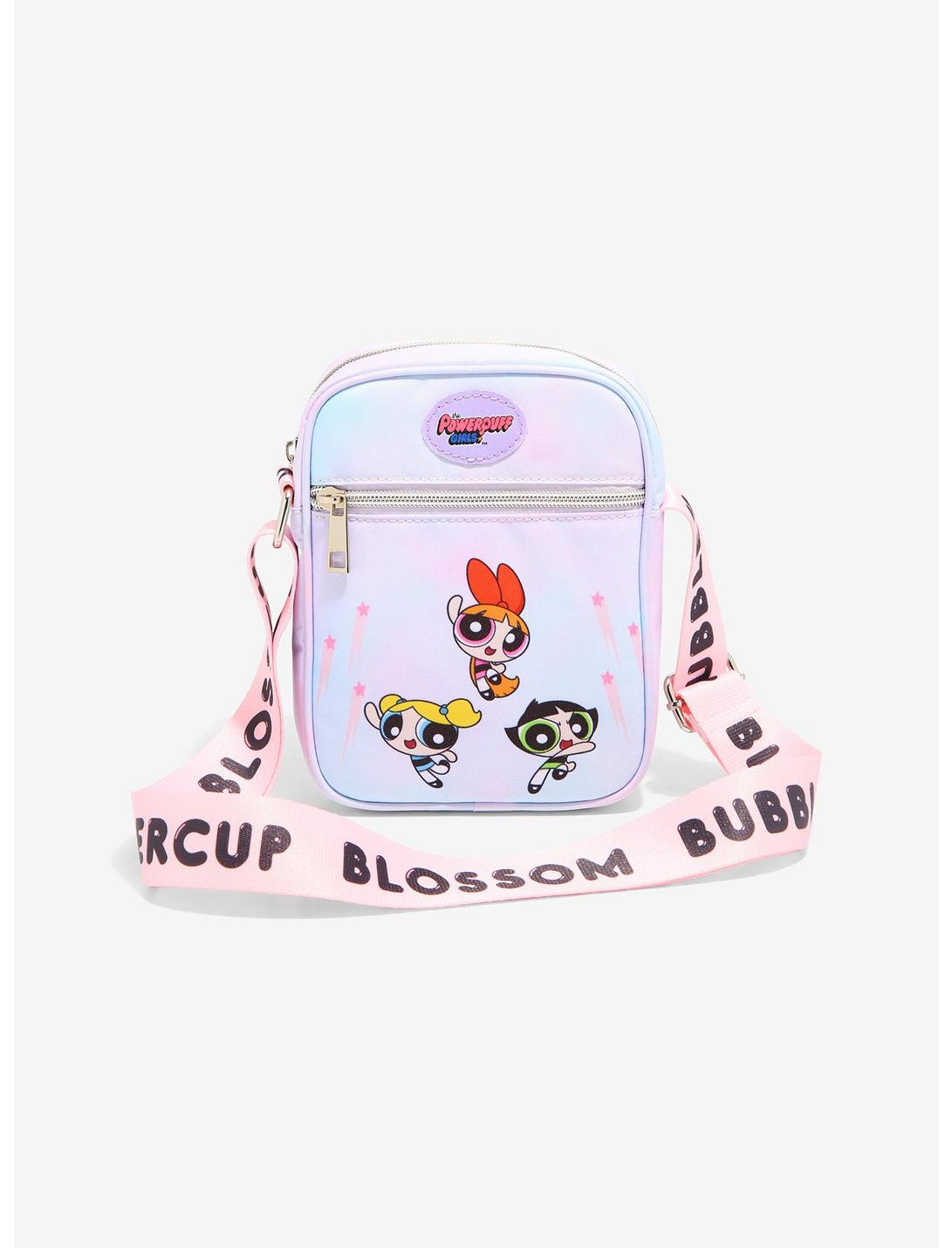 The Powerpuff Girls Pastel Athletic Crossbody Bag | Hot Topic