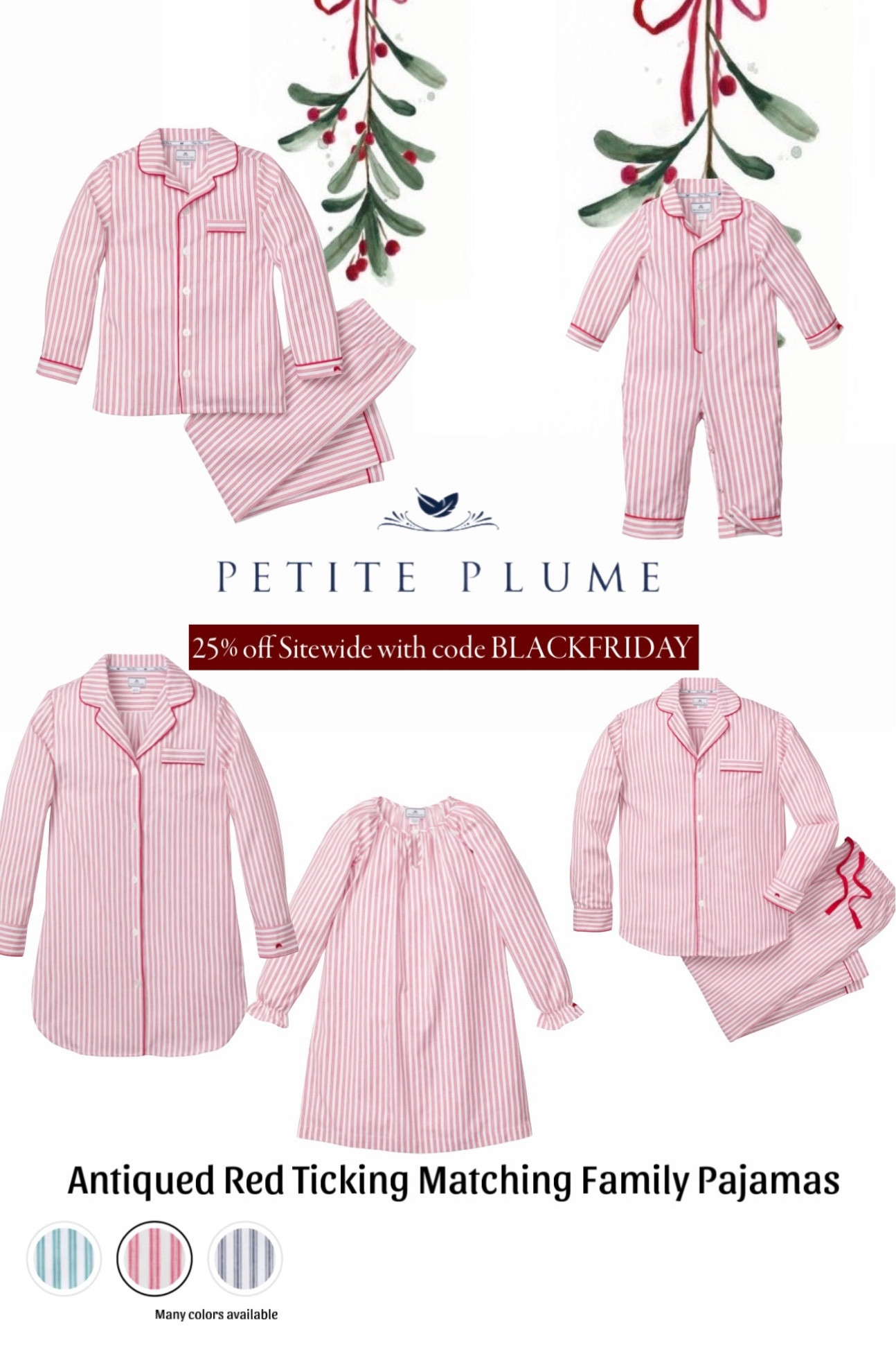 Petite Plume biggest sale ever matching family, pajamas, striped luxury best pajamas, Christmas holiday nightgown two piece baby kids

#LTKHoliday #LTKSeasonal #LTKFamily
