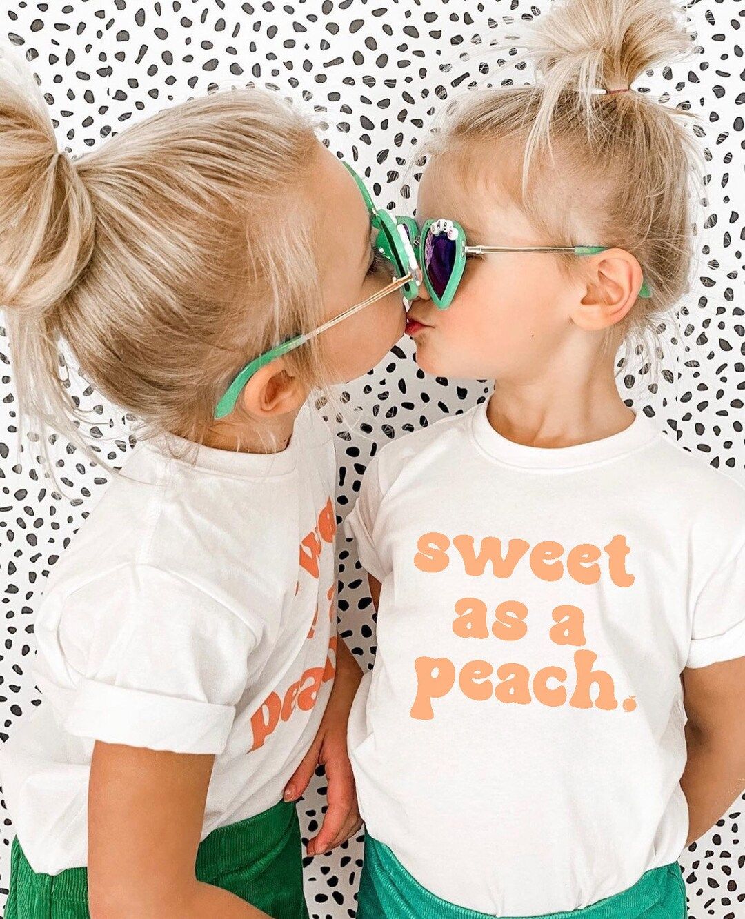 Summer Shirt for Girls Kids Summer Shirt Sweet as a Peach Toddler and Youth Shirt Summer Tees for... | Etsy (US)