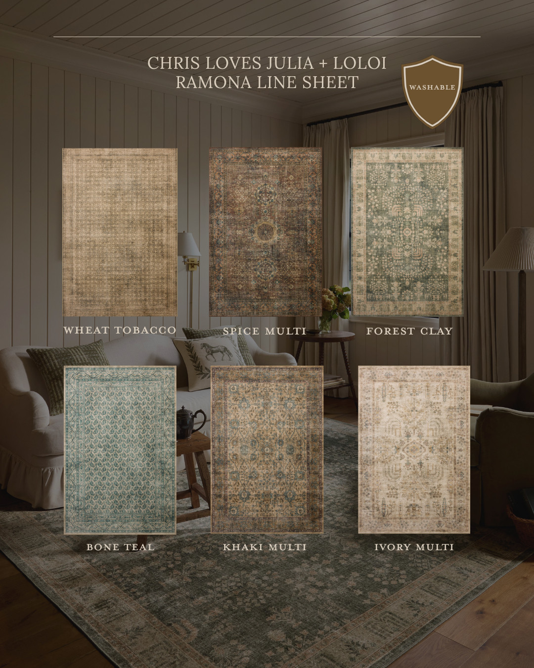 Meet Ramona: our collection of washable rugs 

 #LTKHome