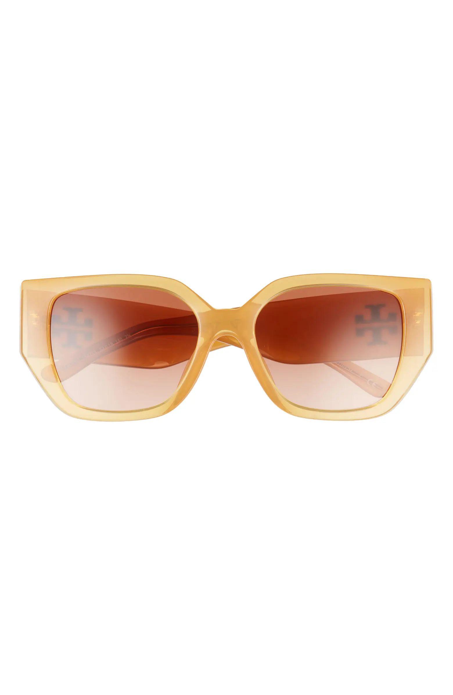Tory Burch 53mm Rectangle Sunglasses | Nordstrom | Nordstrom