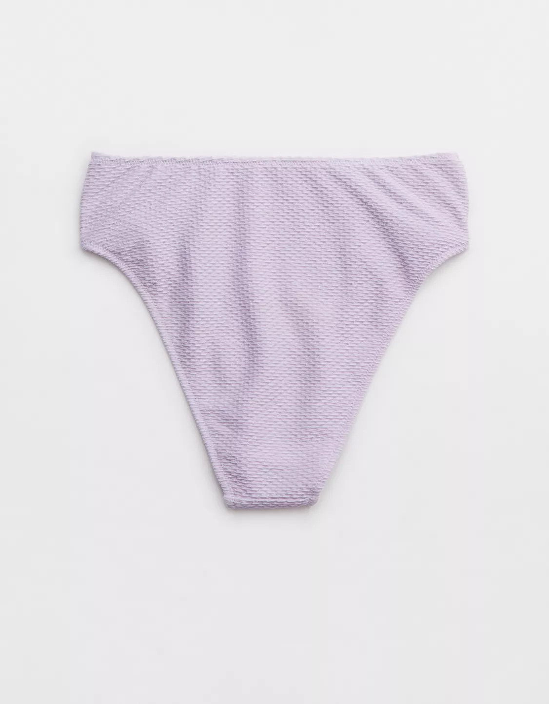 Aerie Jacquard High Cut Cheeky Bikini Bottom | American Eagle Outfitters (US & CA)