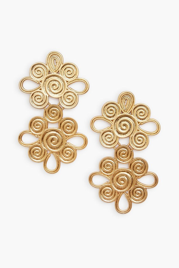 Gold Lela Earrings | Tuckernuck (US)