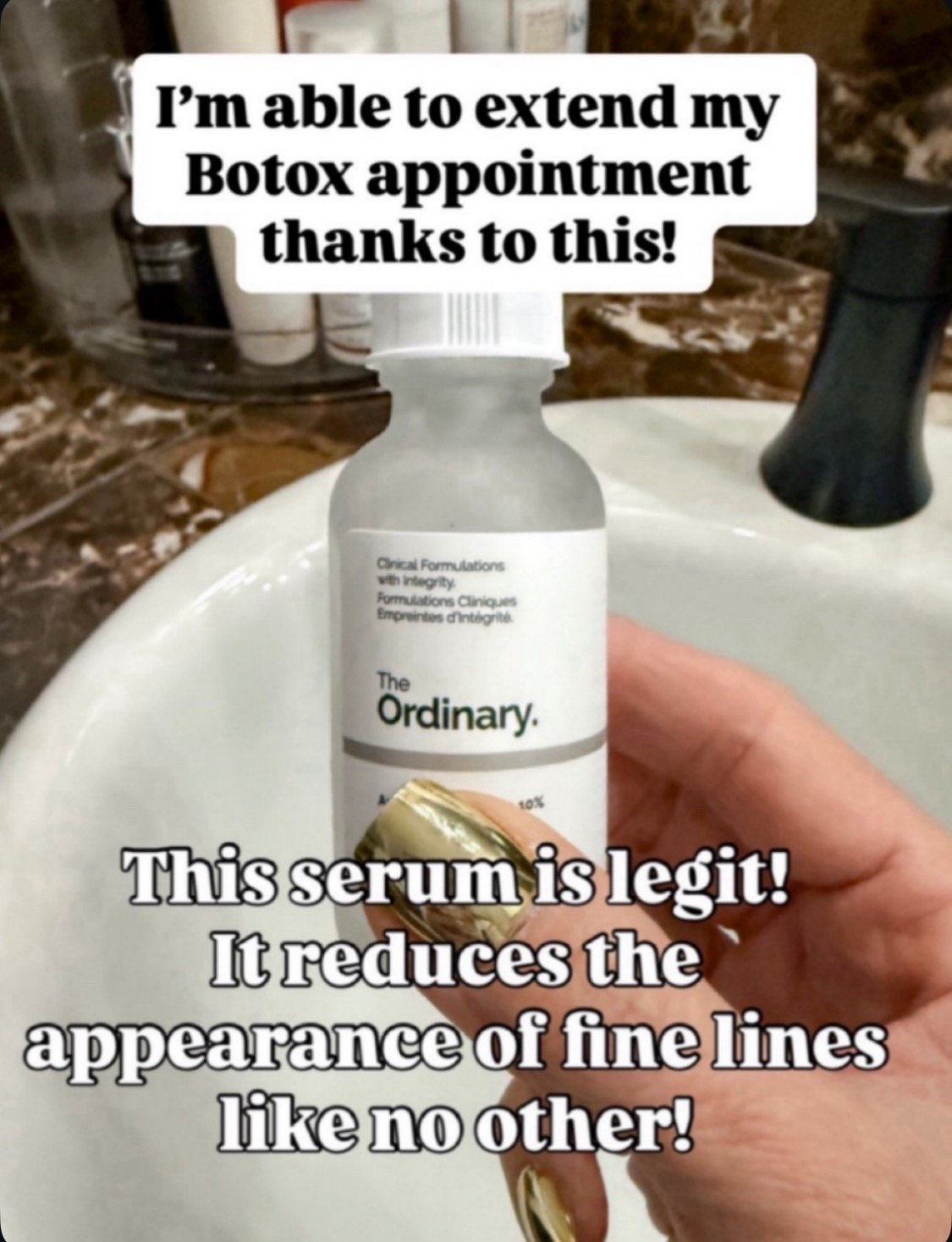 Love this serum!  It works! I apply in right before my moisturizer or sunscreen on areas where I would get my Botox.

#LTKBeauty #LTKOver40