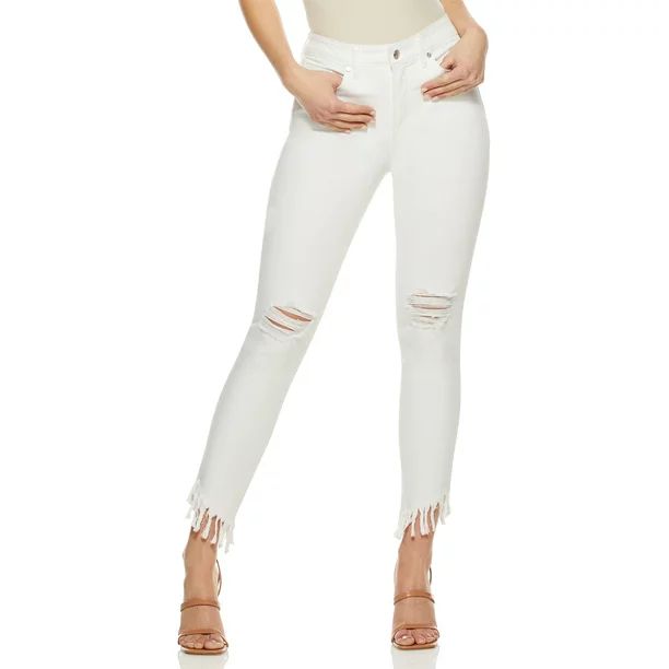 Sofia Jeans by Sofia Vergara Women’s High-Rise Curvy Cha Cha Ankle Jeans | Walmart (US)