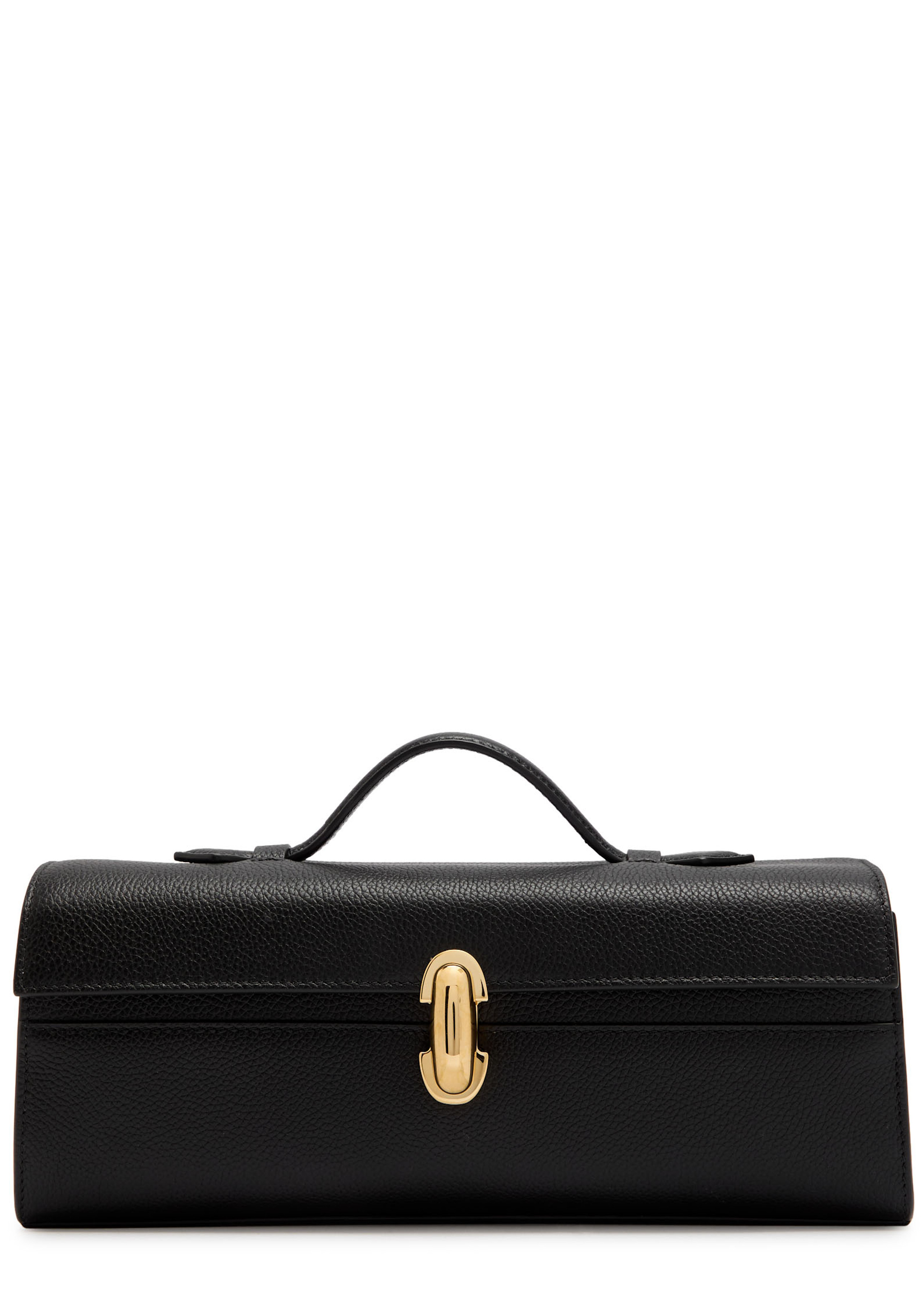 Symmetry slim grained leather pochette | Harvey Nichols