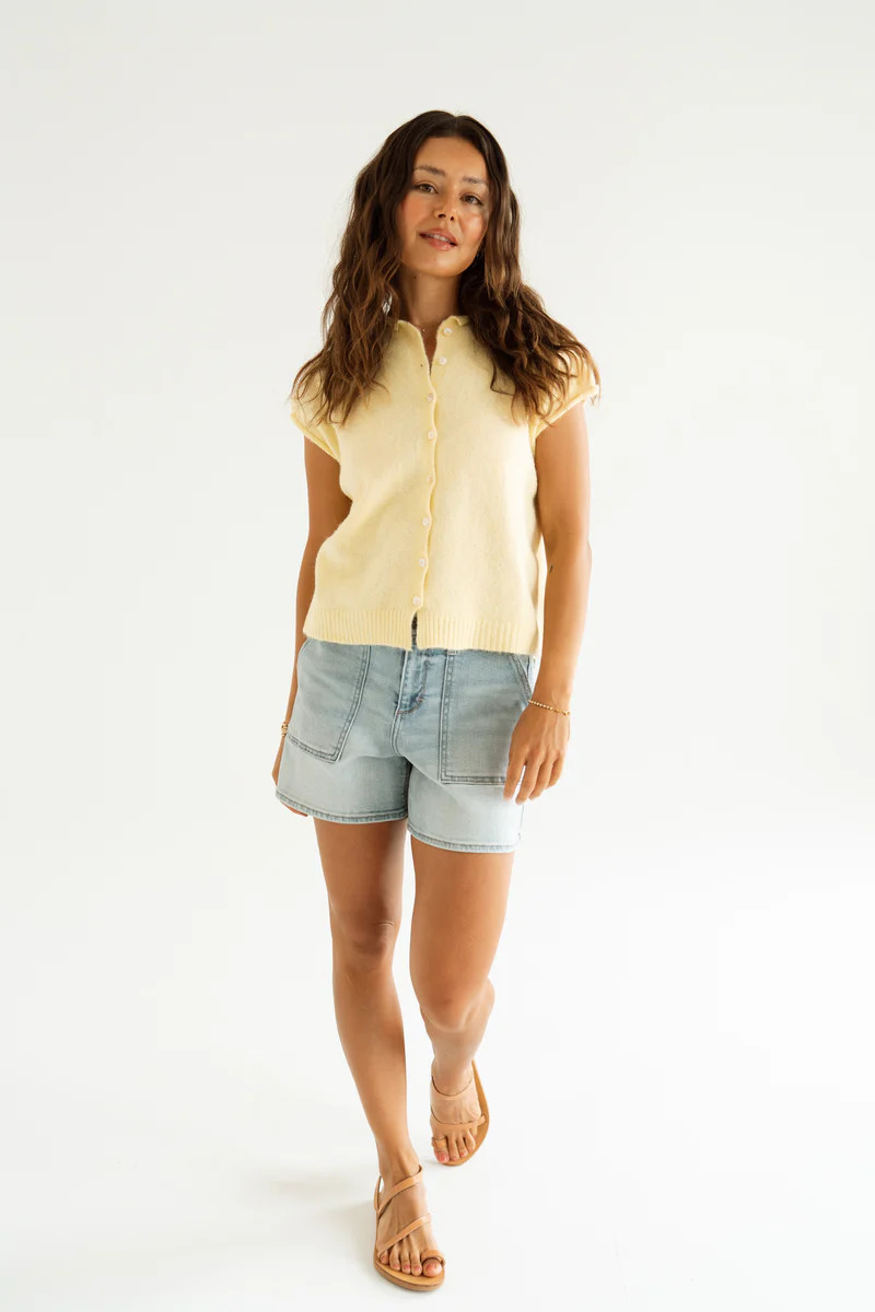 Ellie Sweater Vest | Carly Jean Los Angeles