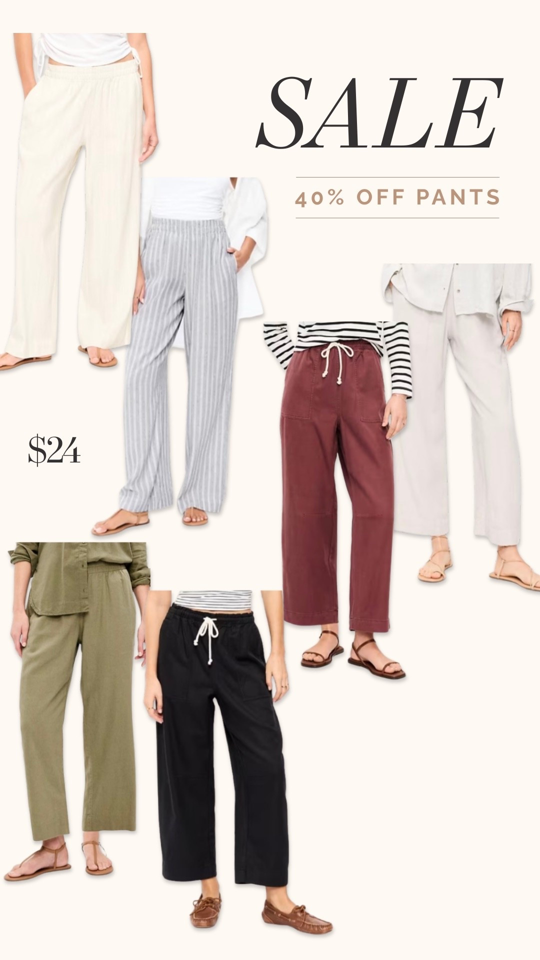 Lightweight pants you’ll live in all spring. All 40% off!

#LTKmomlife #LTKSaleAlert #LTKgrwm