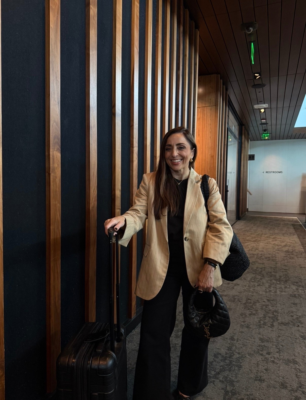 Airplane outfit! These quince jeans are stretchy enough for long haul flights and soooo comfy with the softest t shirt, the most beautiful woven ballerinas (they are affordable!) and a blazer!

#LTKootd #LTKgrwm #LTKdayinmylife