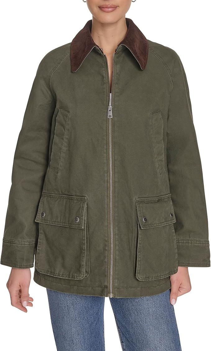 Levi's womens Women's Cotton Barn Jacket | Amazon (US)