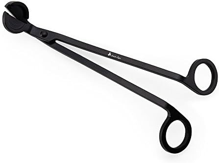 EricX Light Candle Wick Trimmer,Candle Wick Cutter,Stainless Steel Wick Trimmer,Black | Amazon (US)