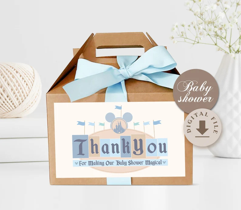 Printable Happiest Baby Shower Gable Box Label, Babyland Favor Box Label, Digital File - Etsy | Etsy (US)