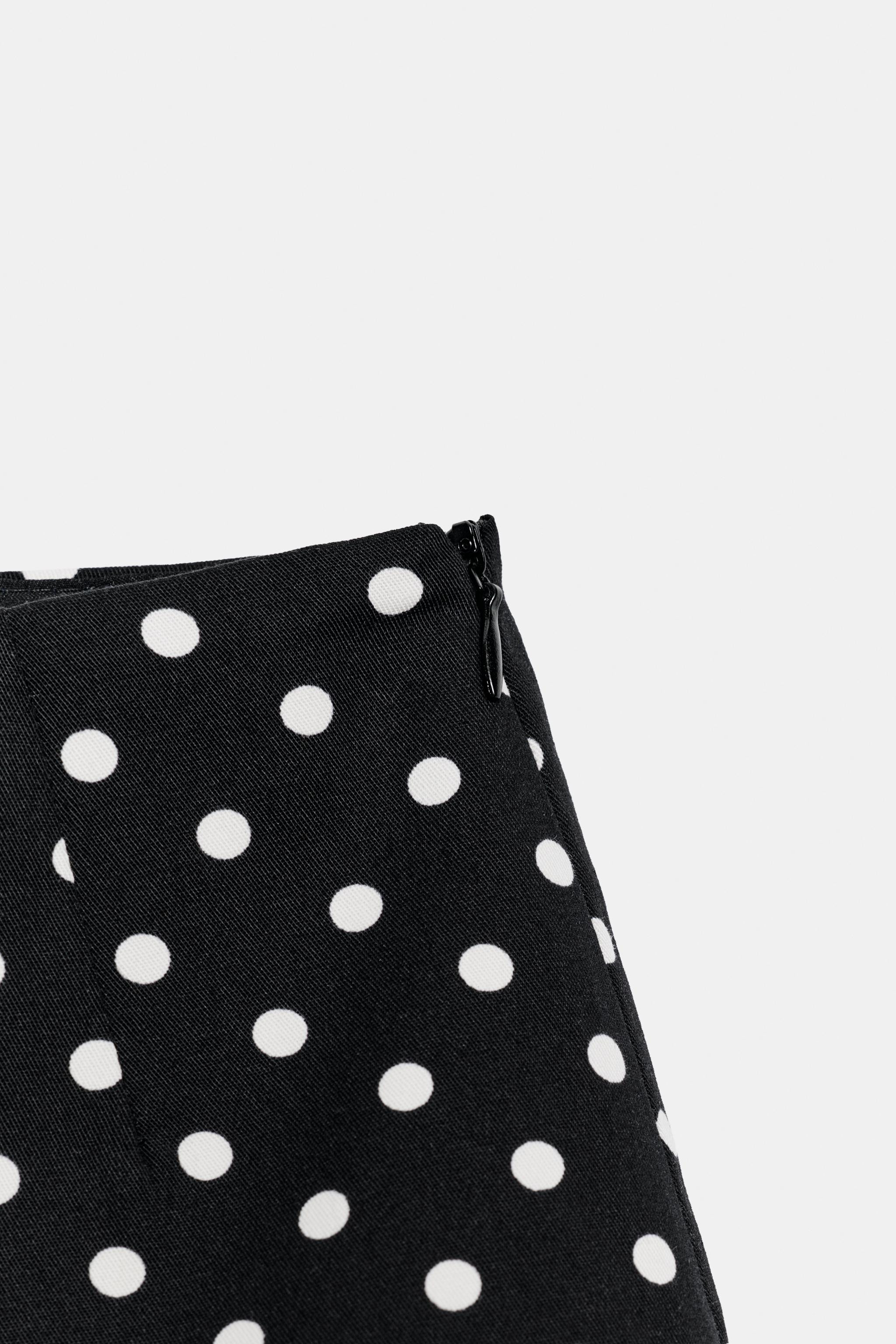 HIGH-WAIST DOT SHORTS | Zara UK