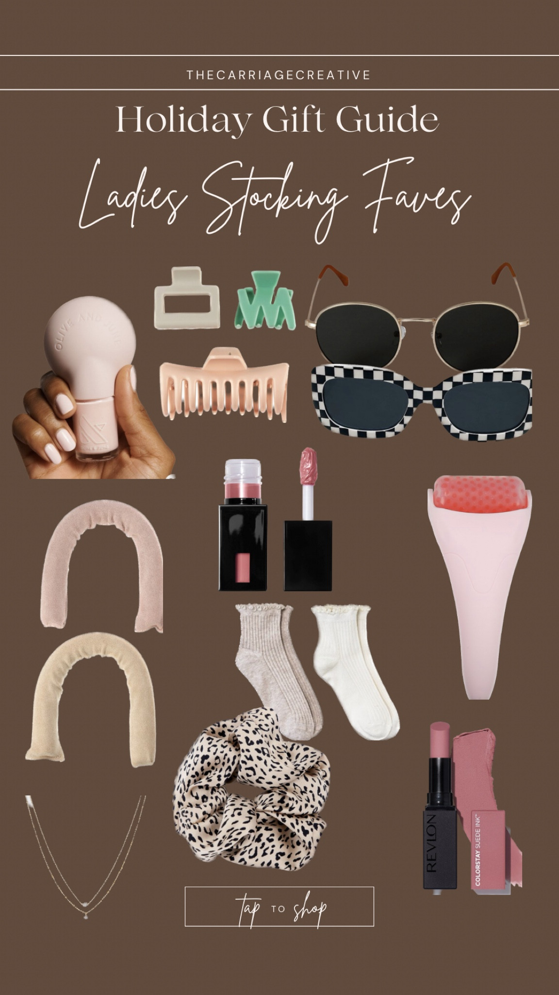 HOLIDAY GIFT GUIDE || Ladies Stocking Stuffers 

#LTKHoliday #LTKSeasonal #LTKGiftGuide