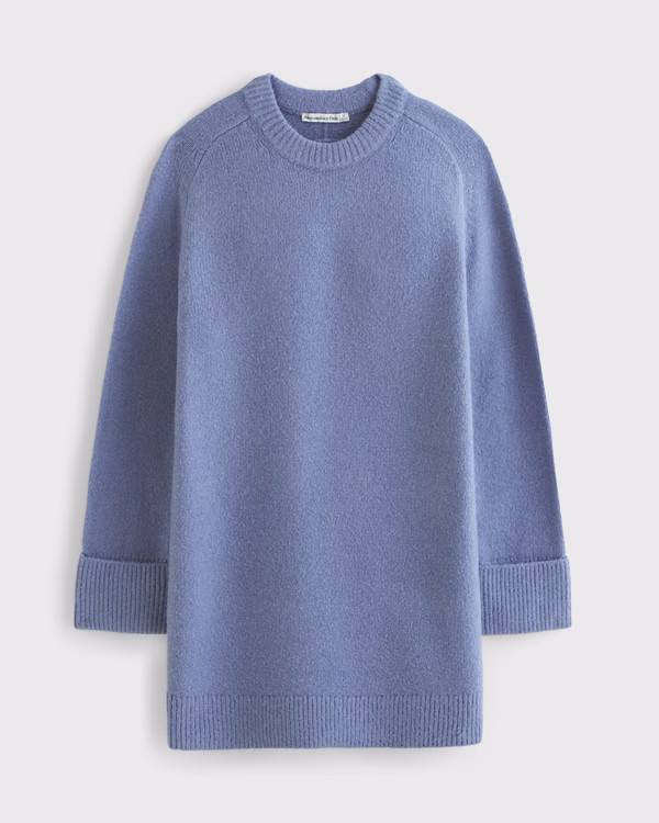 The A&F Madeline Long-Sleeve Mini Sweater Dress | Abercrombie & Fitch (US)