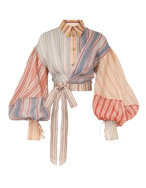 Runway        

            
    
        
            
                 Rebellion Striped Blouse... | ZIMMERMANN (US, CA, EU, MENA)
