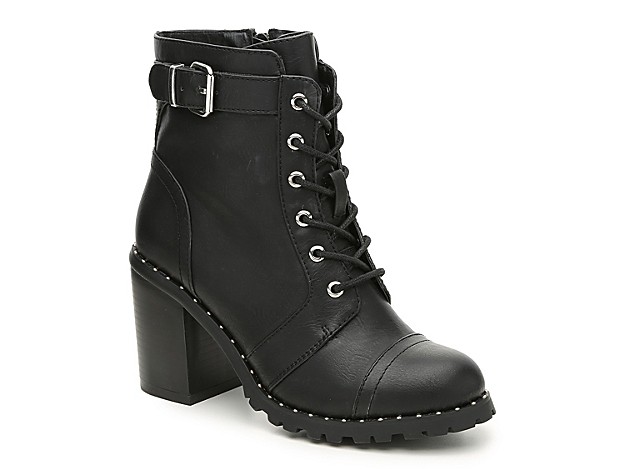Diba Carryn Bootie - Women's - Black Faux Leather | DSW