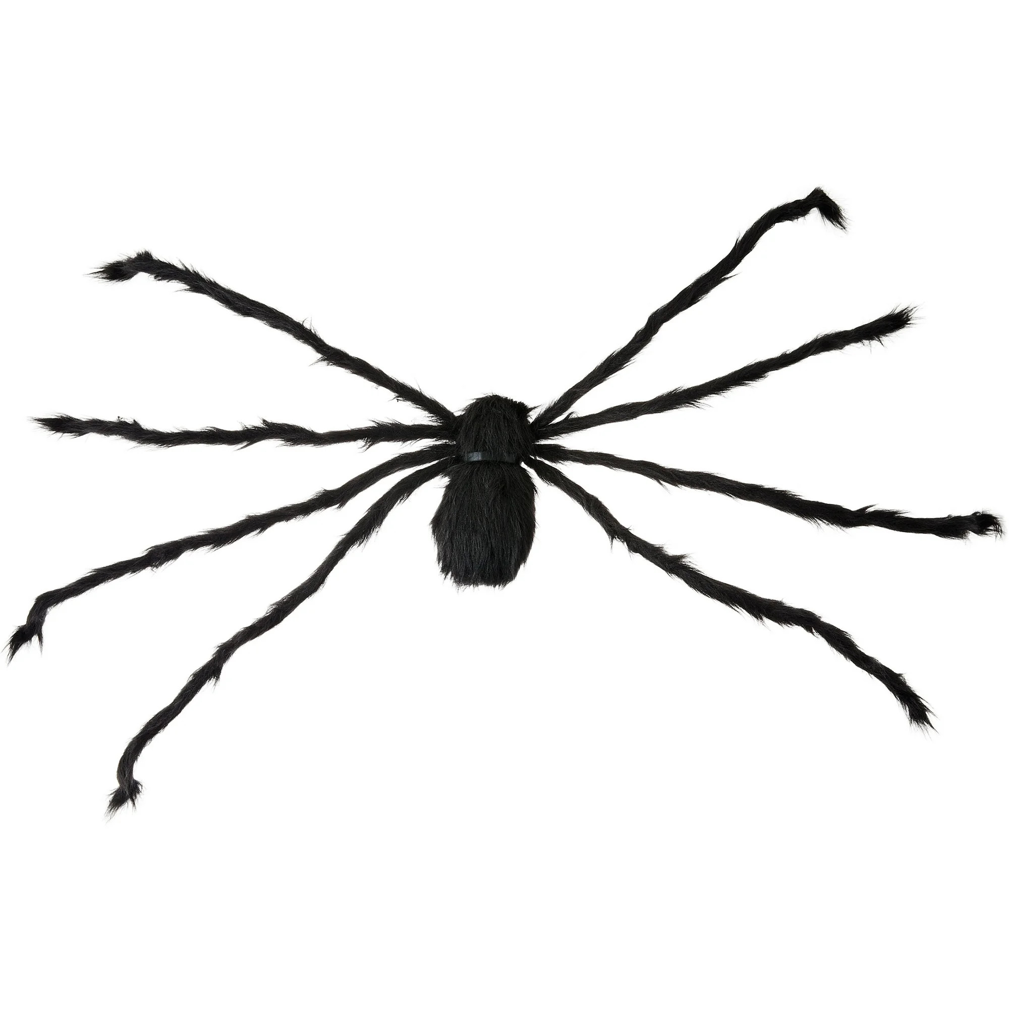 Black Hairy Spider, 50", Halloween by Way To Celebrate | Walmart (US)