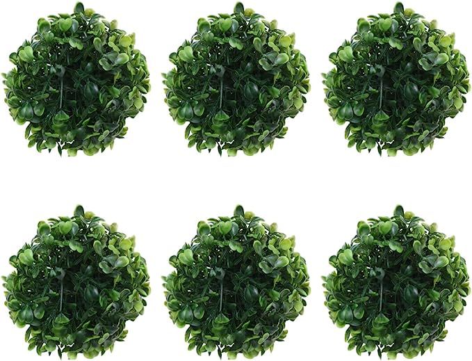 Milisten Boxwood Topiary Ball Artificial Topiary Plant Wedding Party Decorations Indoor Outdoor A... | Amazon (US)