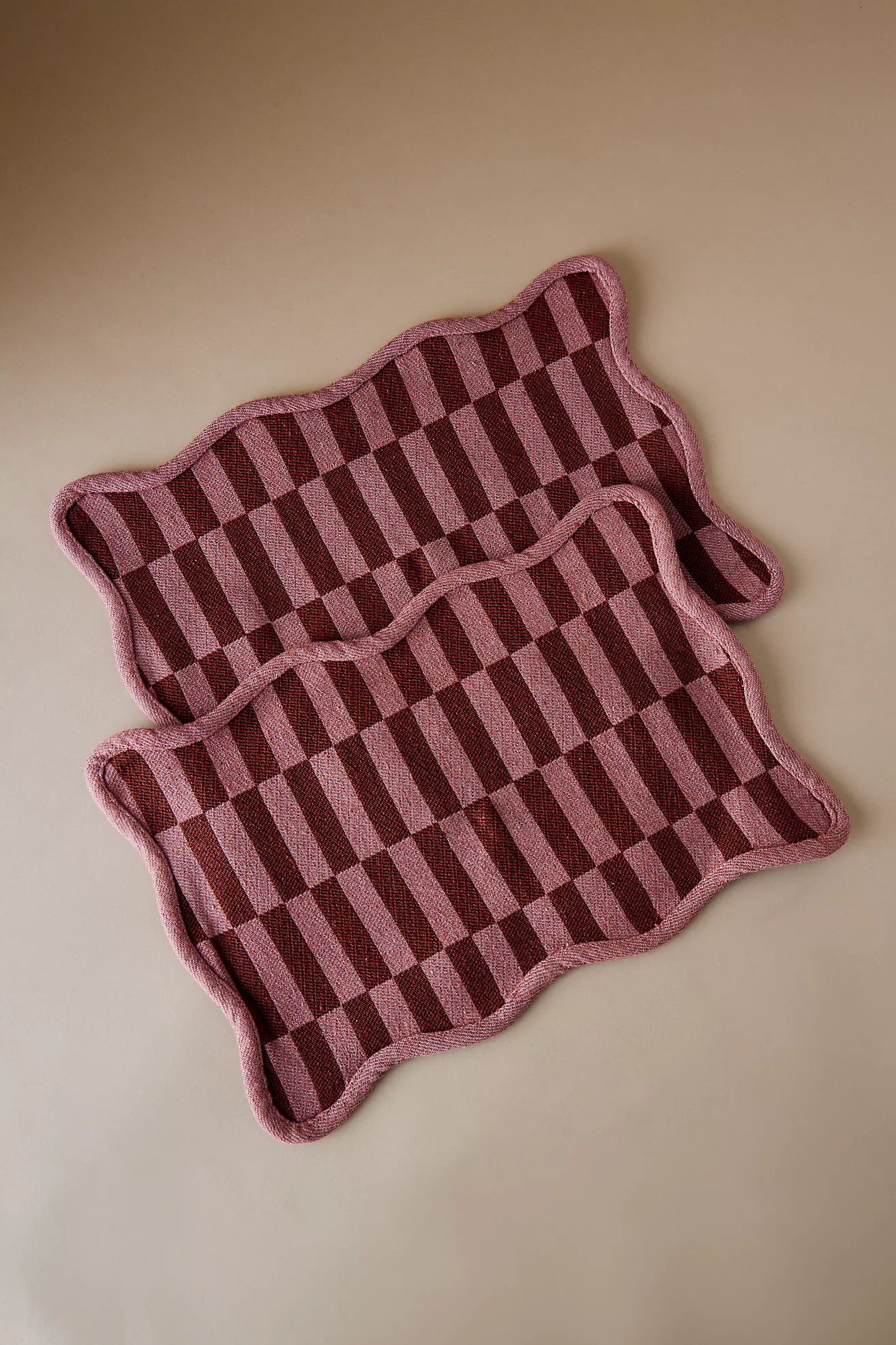 TBCo Checkerboard Cotton Placemats, Set of 2 | Anthropologie (UK)