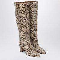Paris Texas Lavinia Boots In Python Printed Leather | Balardi (US & Canada)