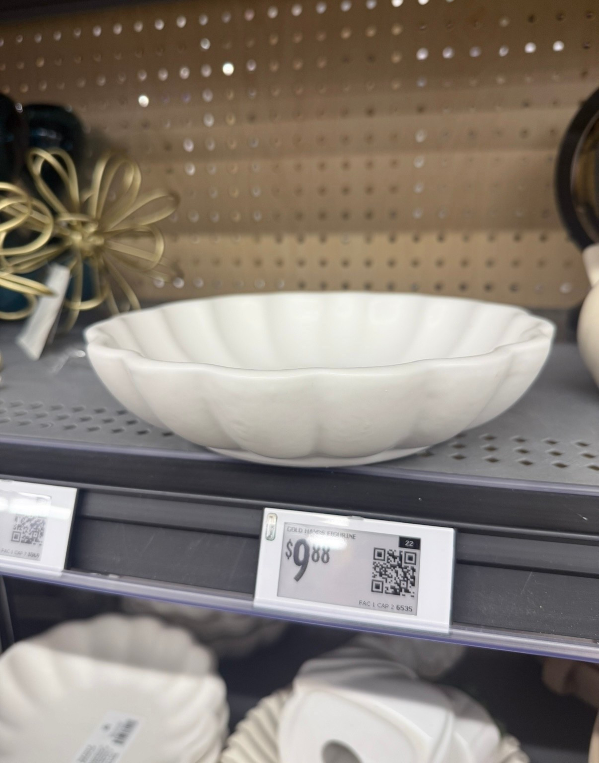 New $8 gorgeous scalloped decor 
edge bowl! Don’t miss it! ✨

#LTKdayinmylife #LTKHome