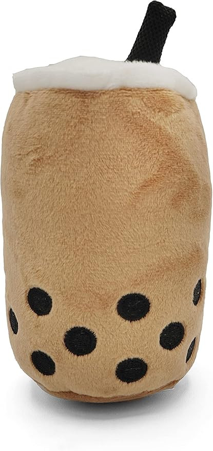 Interactive Cute Boba Dog Toy, Bubble Tea Dog Toy, Squeaky Plush Small Dog Toys, Puppy Chew Toys ... | Amazon (US)