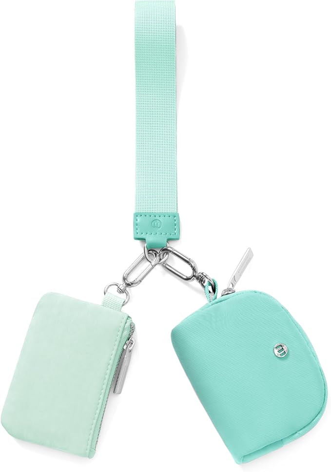 Mum's Memory Mini Zip Around Wristlet Wallets for Women -KeyChain Wallet with Detachable Dual Pou... | Amazon (US)