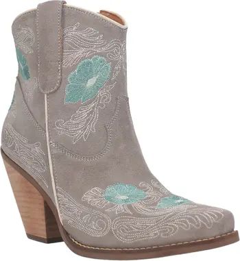 Dingo Tootsie Embroidered Western Boot | Short Cowboy Boots | Nordstrom