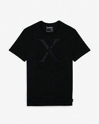 Black X Short Sleeve Graphic T-Shirt | Express