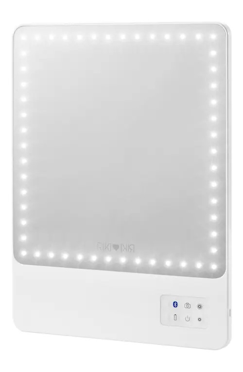 Riki Loves Riki 5X Skinny Lighted Mirror $225 Value in White at Nordstrom | Nordstrom