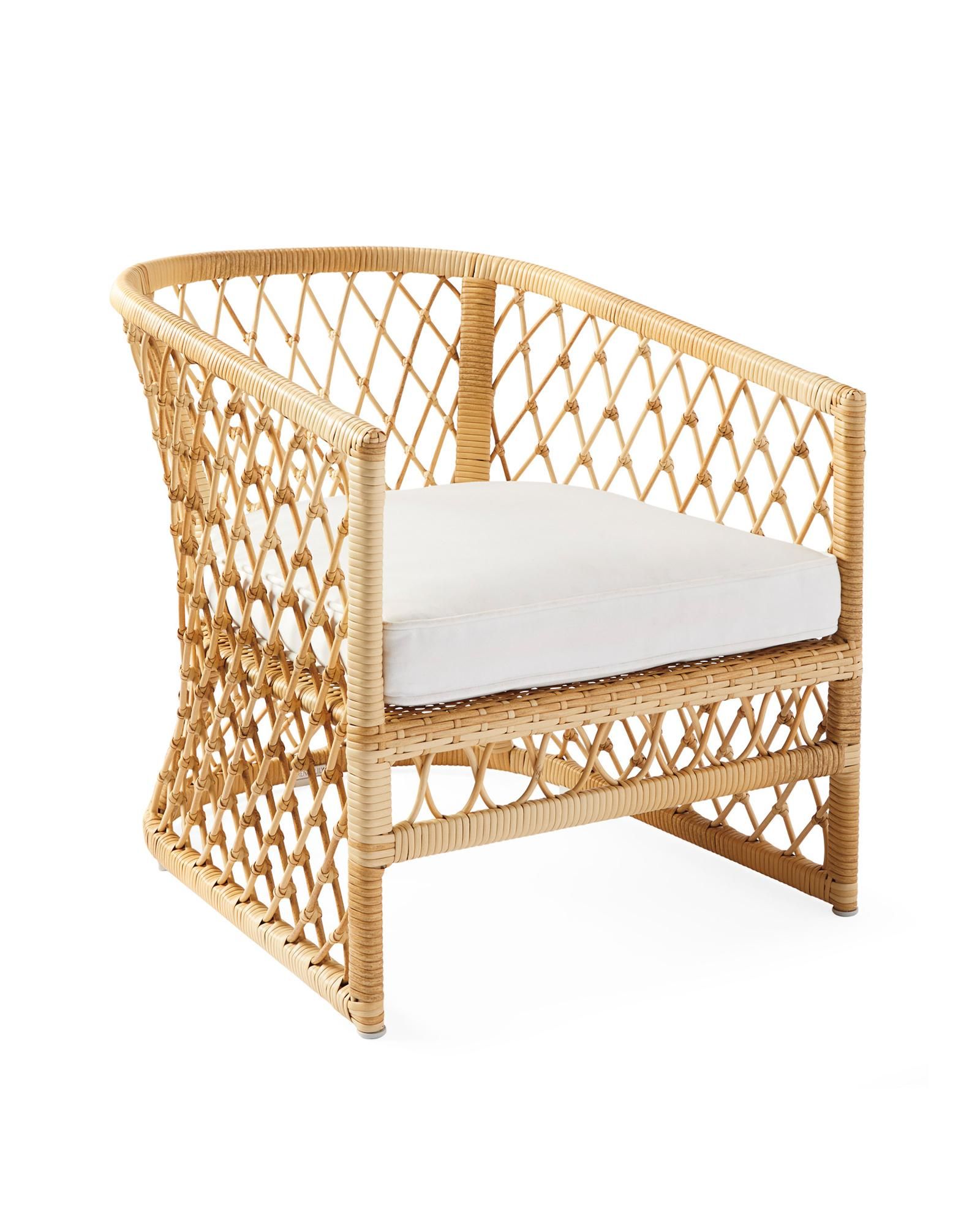 Capistrano Lounge Chair - Light Dune | Serena and Lily