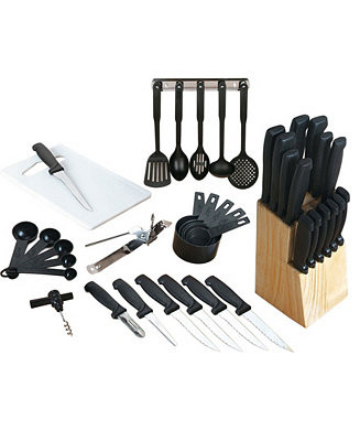 Total Kitchen 41 Piece Cutlery Combo Set | Macys (US)