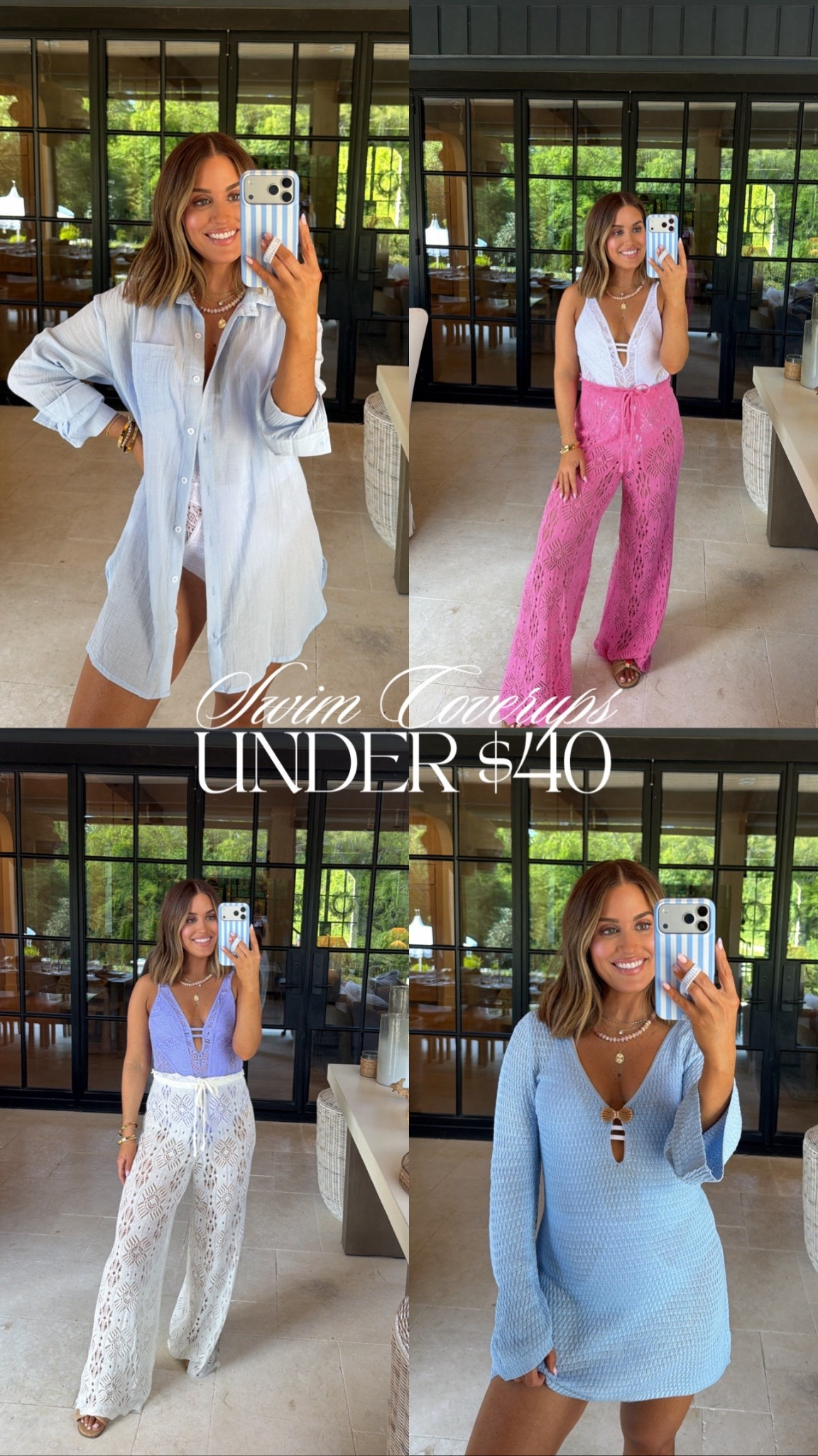 Sharing some of my favorite swimsuit coverups for summer ☀️ Lots of chic, affordable, and also bump friendly options! I’m wearing a small in these coverups- fun colorful looks for summer! 

Resort wear || swimsuit coverups || coverups || women’s summer fashion || Amazon finds 

#LTKmomlife #LTKSeasonal #LTKTravel