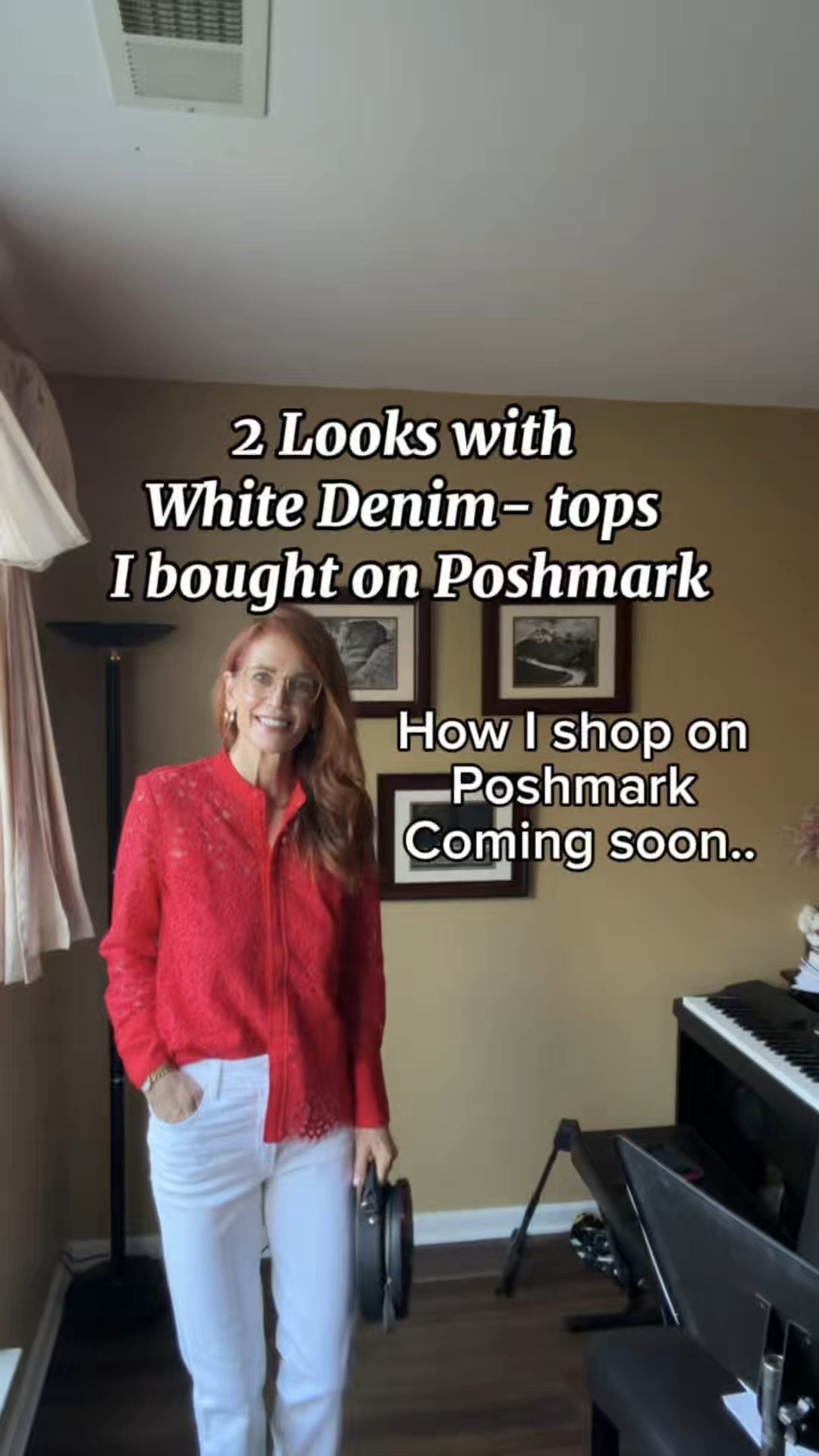 Sezane blouse is a 36 or size 4 
J crew lace top size 4 
White Evereve jeans 27 
Teddy Blake bag
Zara older bag 

#LTKgrwm #LTKSeasonal #LTKOver40