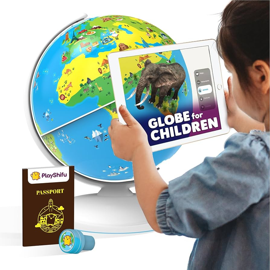 PlayShifu Smart Educational Globe for Kids, Interactive AR Toy, Ideal for Preschool Learning, Bir... | Amazon (US)