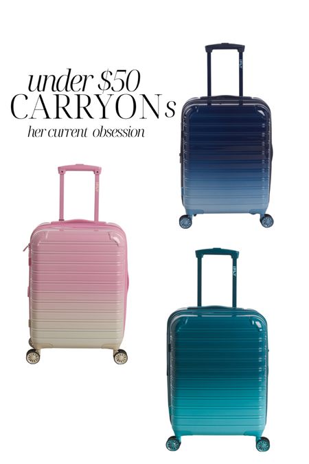 Are you traveling in 2023? Let me help you! 😃 linked super affordable carryons for you, just under $50

#luggage #hercurrentobsession

#LTKtravel #LTKitbag #LTKunder50
