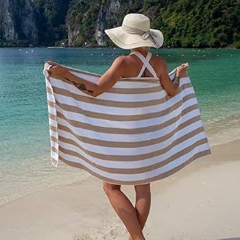 Striped Beach Towel  | Amazon (US)