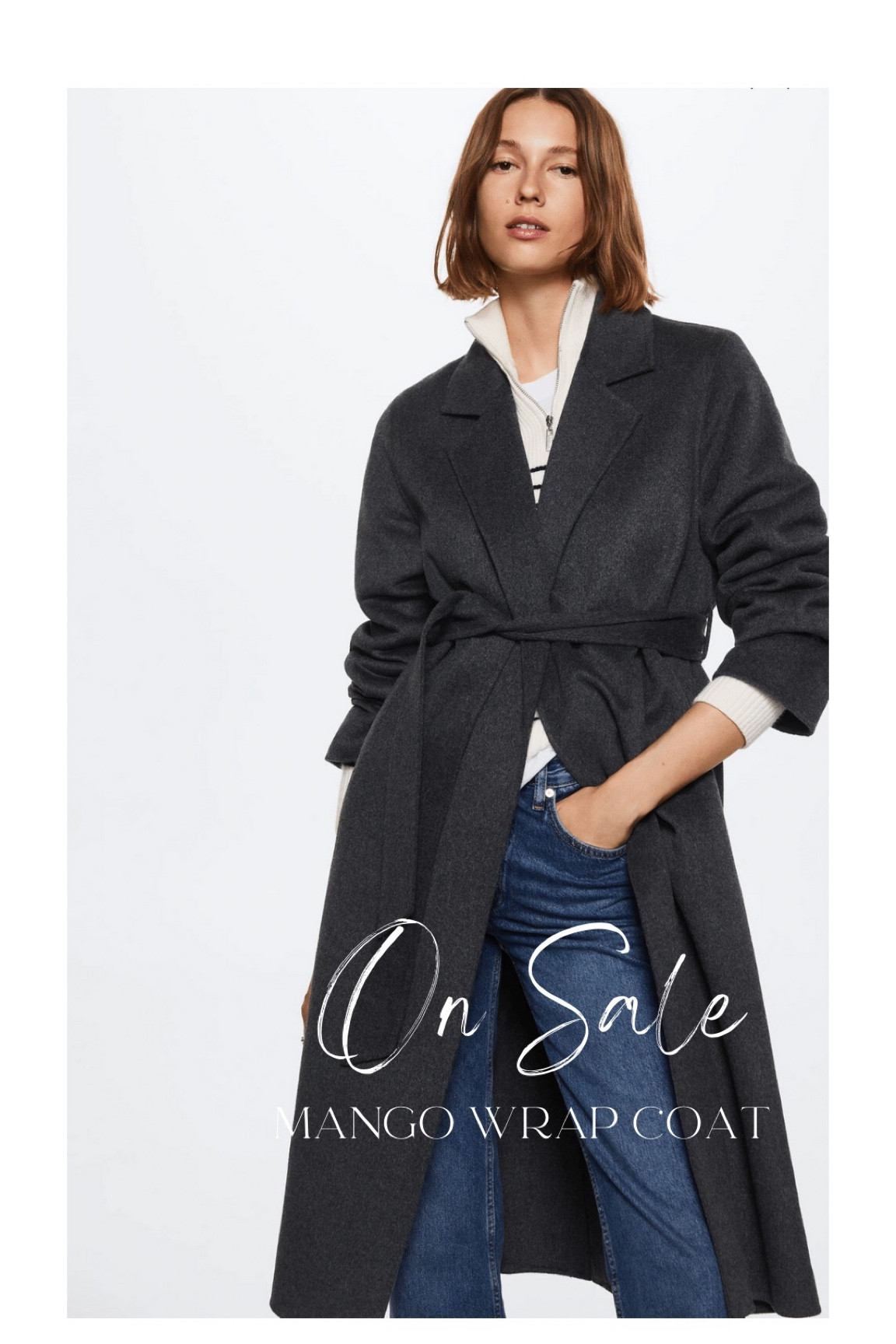 Mango Long wool coat on sale. 

#LTKsalealert #LTKworkwear #LTKSeasonal