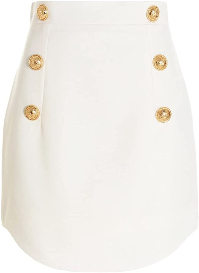 Alloaone Summer Minimalism Style Brief Designing Women Mini Office Skirts for Ladies | Amazon (US)