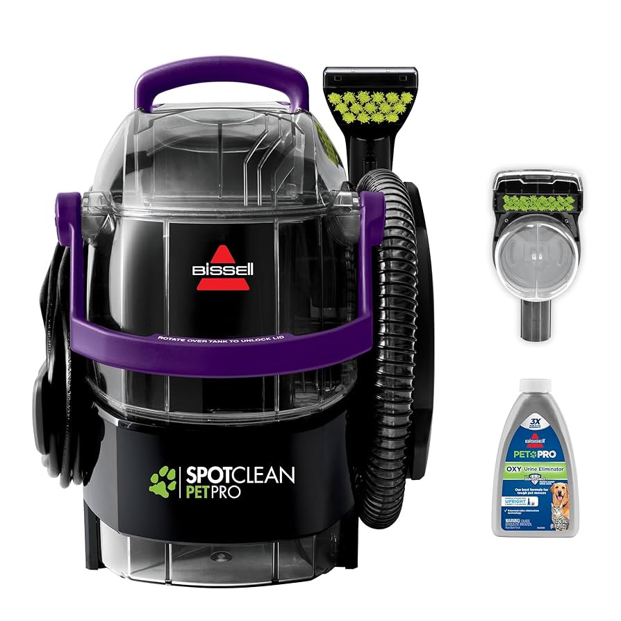 Bissell SpotClean Pet Pro Portable Carpet Cleaner, 2458 | Amazon (US)