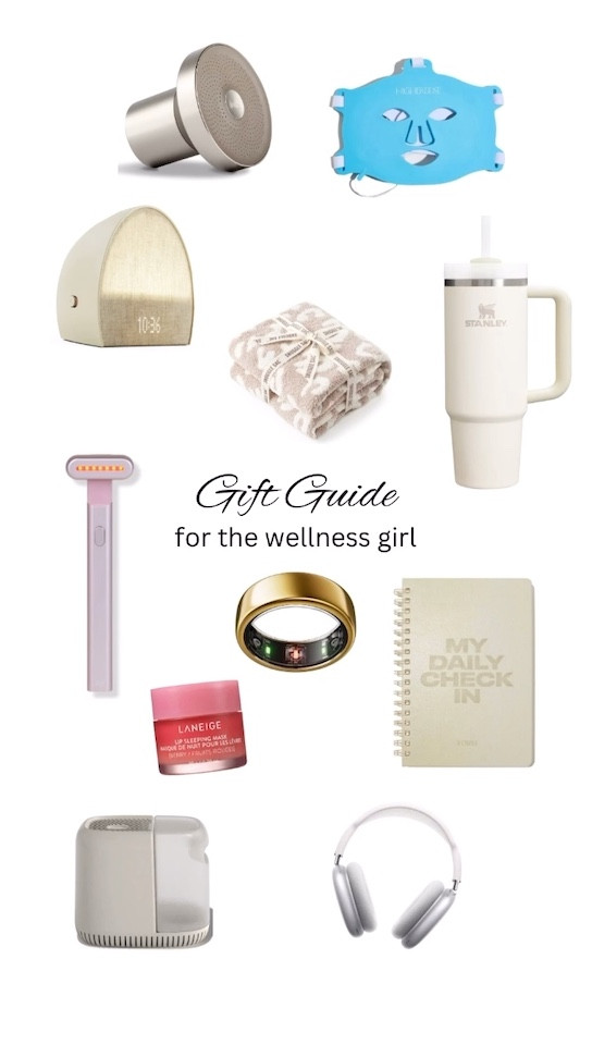 Gift guide for the wellness girl! #giftguide #wellnessgifts #holidaygiftideas

#LTKGiftGuide #LTKSeasonal #LTKHoliday