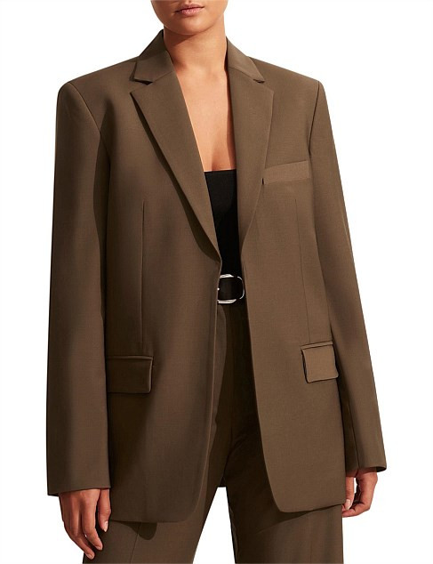 Relaxed Tailored Blazer | David Jones (Australia & New Zealand)