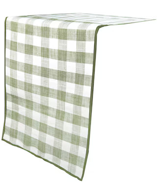 Green Plaid 72" Table Runner | Dillard's