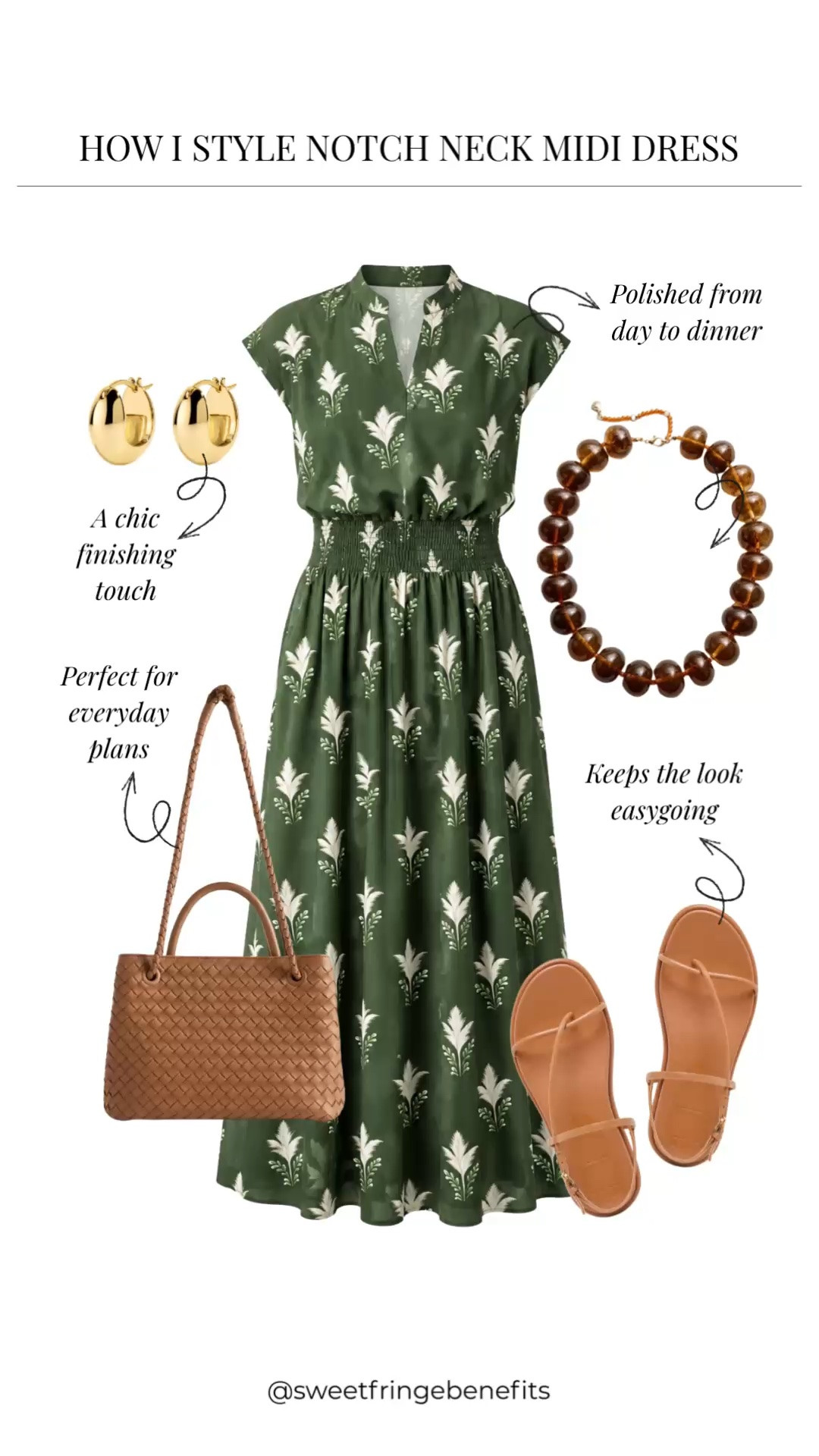 A pretty printed dress like this does a lot of the work for you. I’d keep the accessories simple and let that neckline and beautiful print be the reason you notice it.

#LTKdayinmylife #LTKgrwm #LTKootd