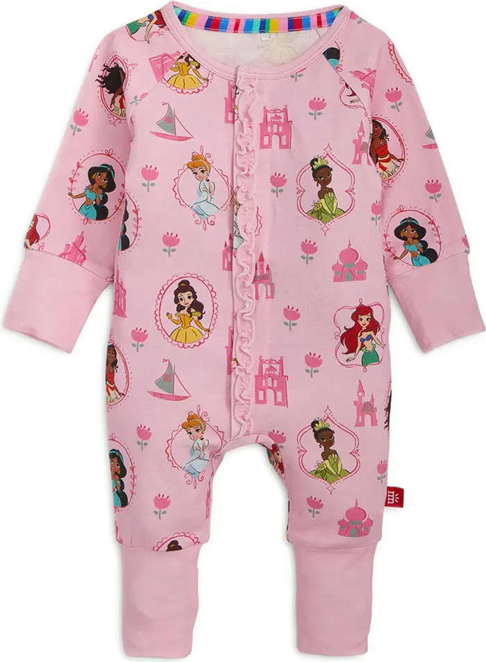 Princess Royal Radiance Ruffle Magnetic Convertible Footie | Nordstrom