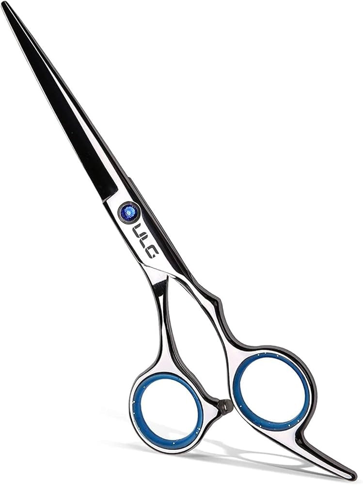 Hair Cutting Scissors, ULG Professional Hair Scissors 6.5 inch Right-Hand Razor Edge Barber Shear... | Amazon (US)